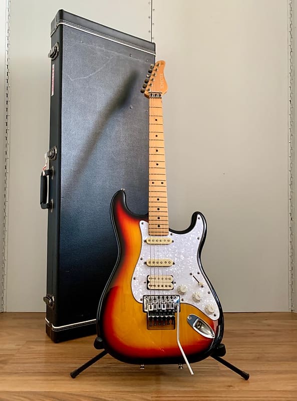 Schecter projected by usa ベース Schecter SD1 Japón projected USA 90's Sunburst | Reverb