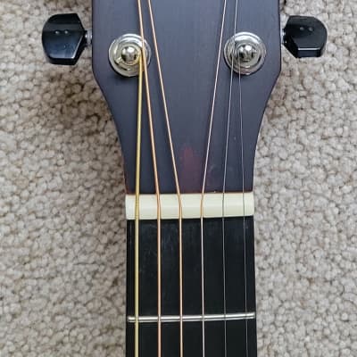 Washburn Comfort Series WCG700SWEK-D Acoustic Electric Guitar, Ovangkol and Spruce image 3
