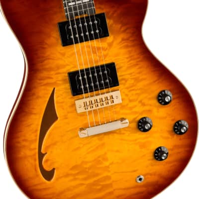 EVH SA-126 Special Quilted Maple Semi-Hollow Electric Guitar image 8