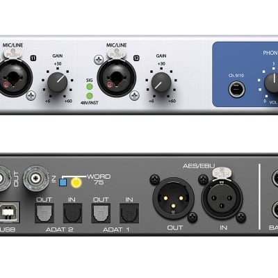 RME - Fireface 802 | 60 Channel 192 kHz High End USB & Firewire Audio Interface image 1