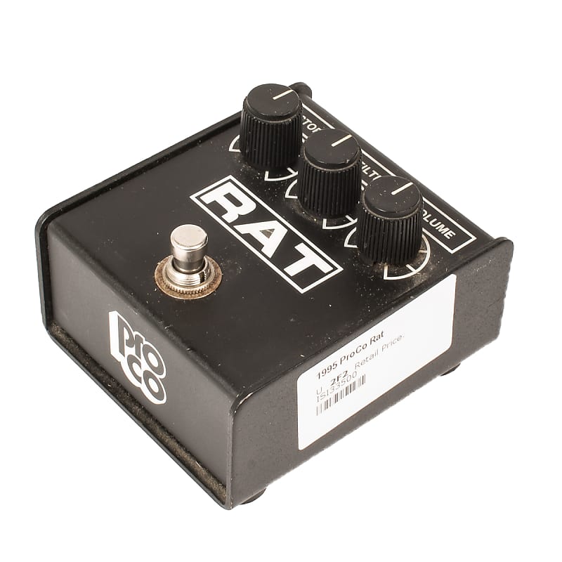 proco RAT 1995年製 PROCO RAT PEDAL 2 1994 WOODCUTTER RARE LM308P CHIP USA MADE