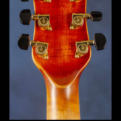 Hofner Jazzica Custom Vintage - 'Factory Aged' 2003 Faded vintage 'Celloburst' image 7
