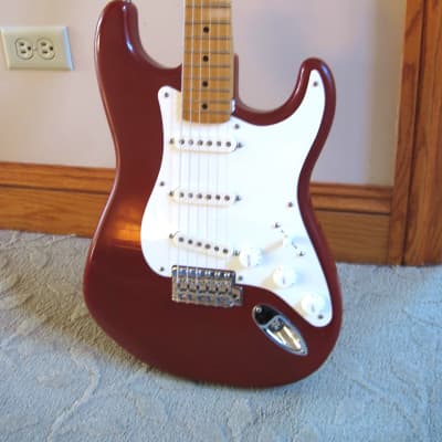 Fender Stratocaster Neck Cimarron Red Body image 2