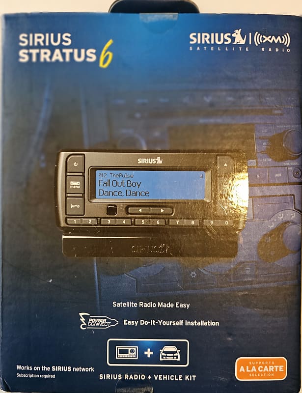 SiriusXM Stratus 7 Dock & Play Satellite Radio and Vehicle Kit