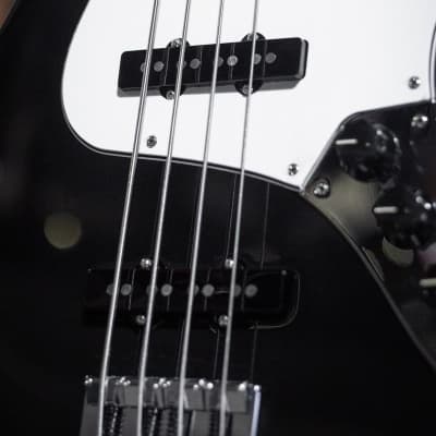 Fender Geddy Lee Jazz Bass - Maple Fingerboard - Black w/Deluxe Gig Bag - Floor Model image 10