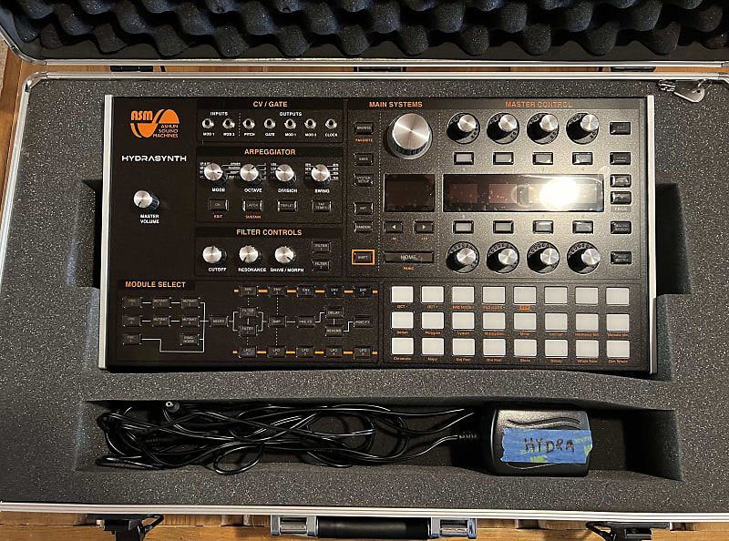 ASM Hydrasynth Desktop with Case Reverb