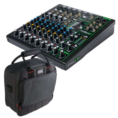 Mackie ProFX10v3 Effects Mixer with USB CARRY BAG KIT image 1