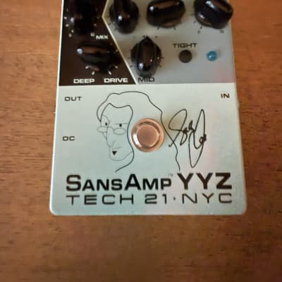 Reverb.com listing, price, conditions, and images for tech-21-yyz-geddy-lee-signature-sansamp