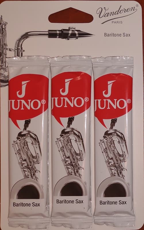 Vandoren Juno Eb Baritone Saxophone Reeds 3 Pack. Strength 2 1/2 image 1