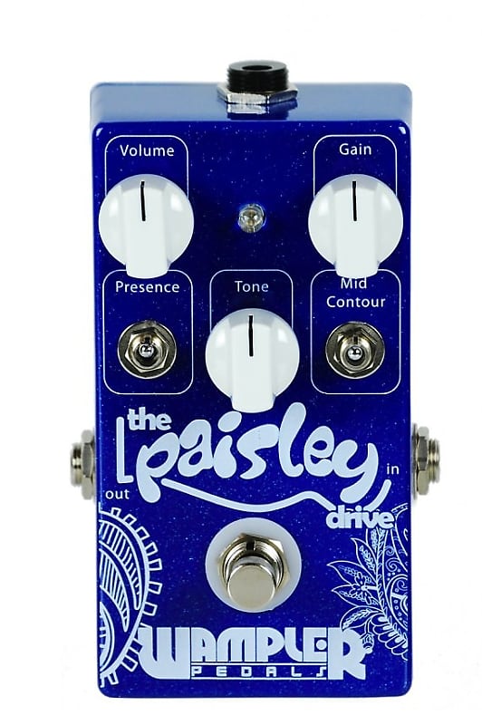 Wampler Paisley Drive Brad Paisley Signature Overdrive Pedal | Reverb