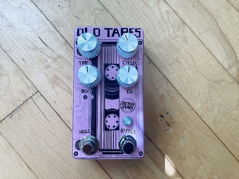 Sketchy Sounds Old Tapes Delay Guitar Pedal Reverb