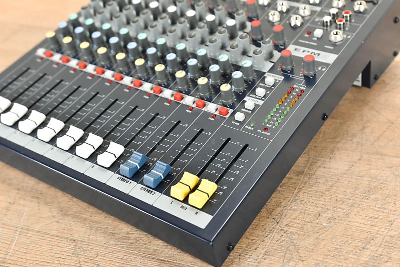 Soundcraft EPM8 High-Performance 10-Channel Analog Audio Mixer