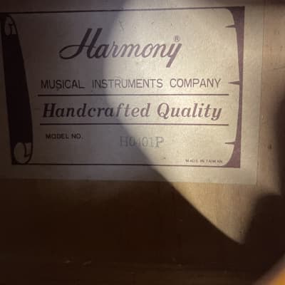 Harmony H0401P 1960s  Sunburs image 2