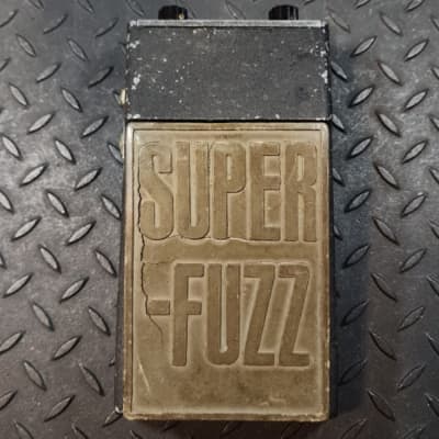 Univox Super Fuzz Vintage Rare Black Grey New Knobs Superfuzz for sale