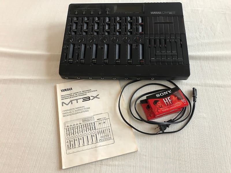 Yamaha MT3X 4 Track Tape Recorder and 6 Channel Mixer w/Aux Reverb