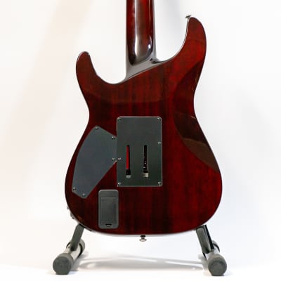 Schecter Hellraiser AD-C-7-FR-HR - Diamond Series 7-String Guitar - Black Cherry image 7