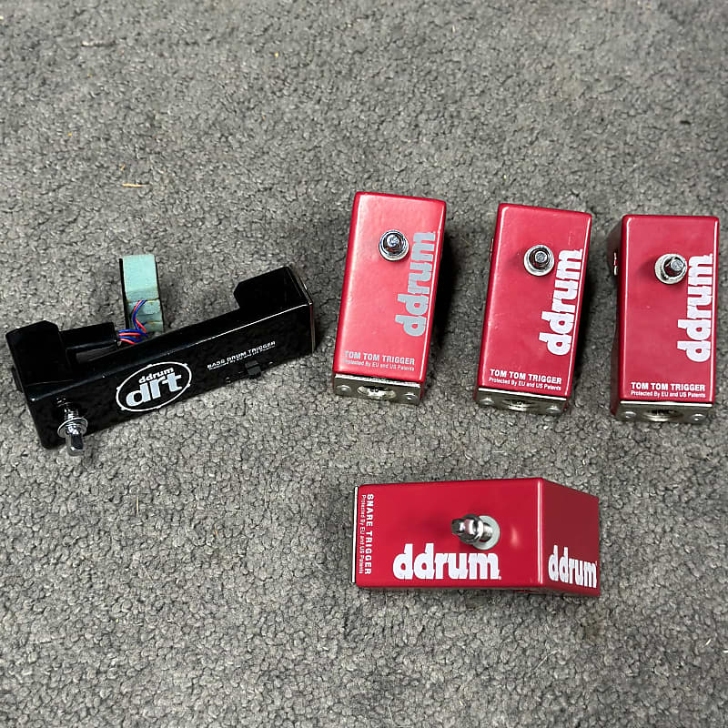 DDrum Drum Trigger Kit x 5 Free Shipping Reverb
