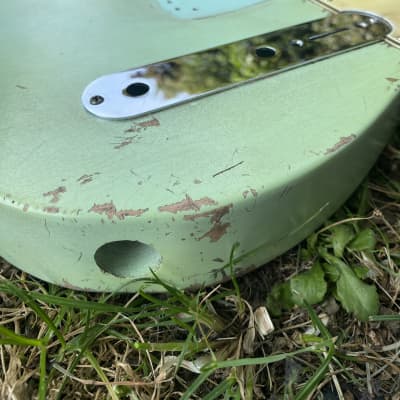 Heavy Seas Telecaster body 2025 - Surf Green Médium Relic image 14