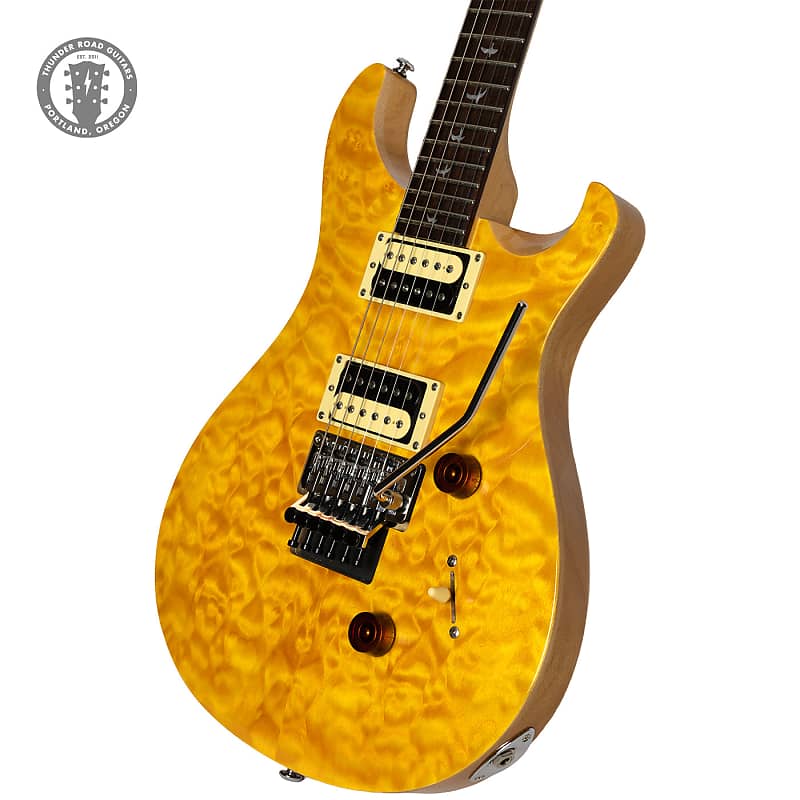 Recent PRS SE Custom 24 FR Floyd Rose Equipped Quilted Recent PRS SE Custom 24 FR Floyd Rose Equipped Quilted