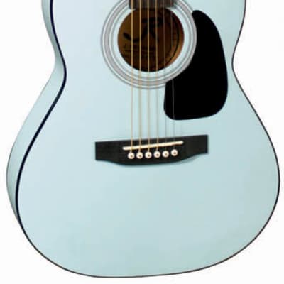 J. Reynolds JR14PB 36" Acoustic Guitar - Powder Blue image 4