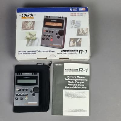 Edirol by Roland R-1 24bit Wave/MP3 Recorder | Reverb
