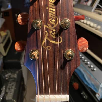 Takamine 2023 GB7C Garth Brooks Signature Electric/Acoustic Cutaway  As~New, 2023, Natural Finish, Solid Cedar Top, Rosewood Back, Takamine HSC! image 10
