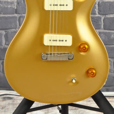 PRS McCarty Soapbar 20th Anniversary - Gold Top (Natural Back) with Hardshell Case image 2