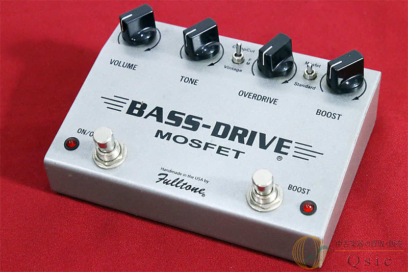 Fulltone BASS-DRIVE ベースエフェクター オーバードライブ Fulltone Bass-Drive MOSFET Bass Overdrive Pedal | Reverb