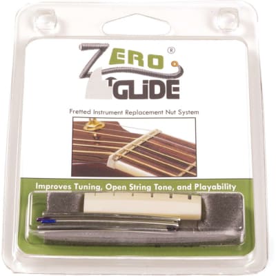 Genuine Zero Glide ZS-14L Slotted nut replacement system for Lefty Guitars image 1