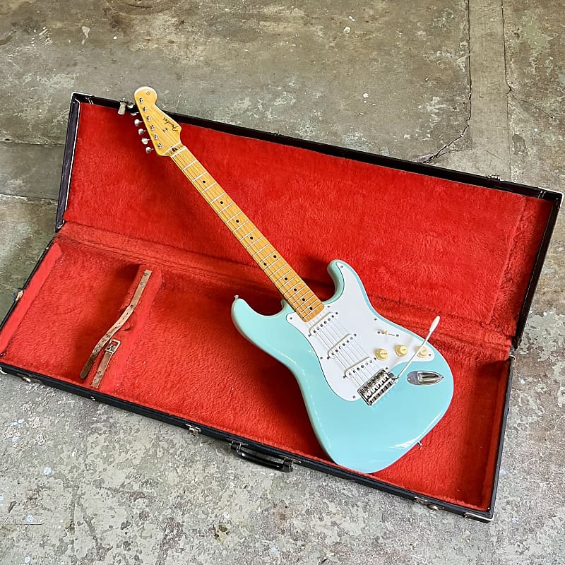 CIJ Fender Stratocaster ST57 2004 Daphne Blue Reverb Australia