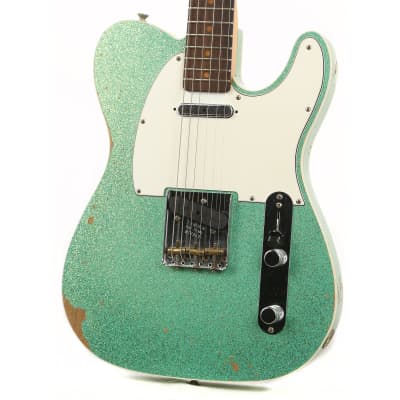 Fender Custom Shop '60s Telecaster Custom Seafoam Sparkle 2018 image 6