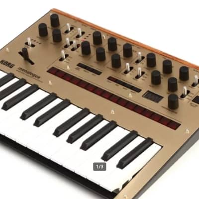 Korg Monologue Monophonic Analog Synthesizer 2016 - Present - Gold