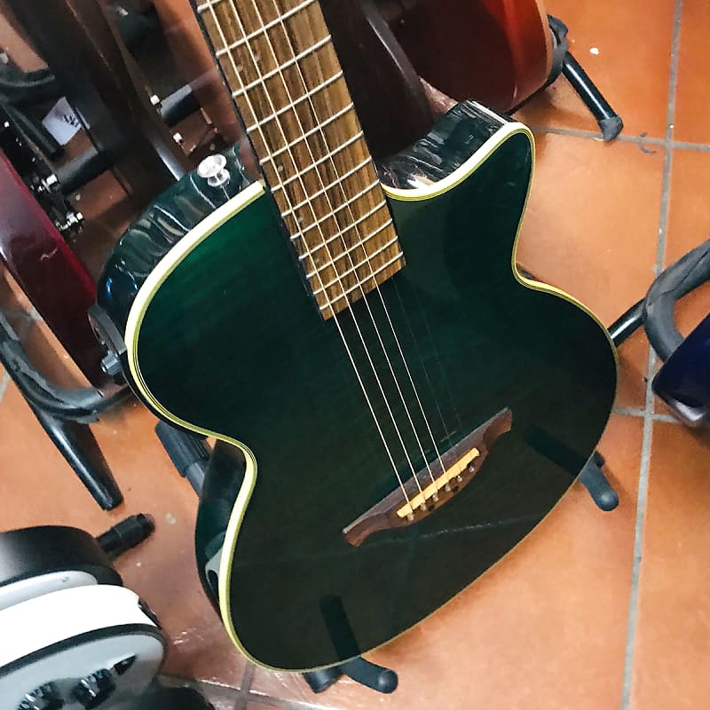 Crafter CT-120 Tiger Green Solid Electro-Acoustic Guitar