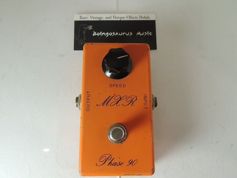 ギター MXR Phase90 Script Logo Vintage MXR® SCRIPT PHASE 90 - LED - Dunlop