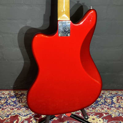 + Video Fender 1965 Candy Apple Red Matching Headstock With Neck Binding Guitarsmith Custom Guitar image 23