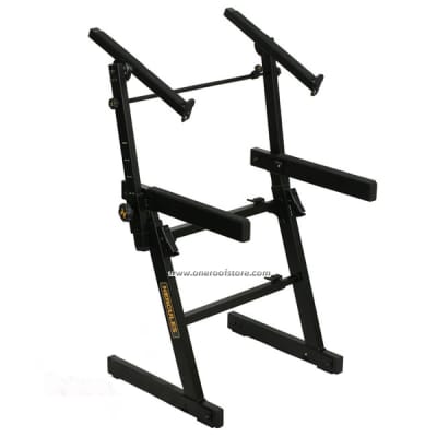 HERCULES STANDS KS410B - STAND DOUBLE CLAVIER - Stands et supports claviers  / machines