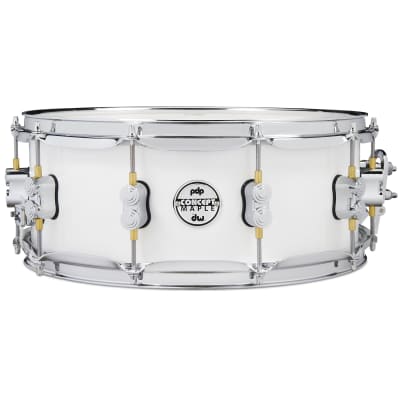 PDP Concept Maple 7-Piece Shell Pack - 22/14SD/16FT/14FT/12/10/8 Pearlescent White image 8