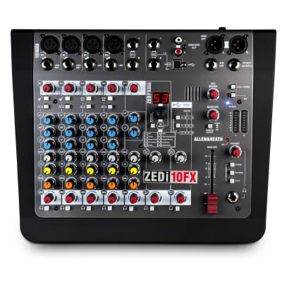 Allen & Heath ZEDI-10FX 10-Channel Analog USB Mixer with Effects and Instrument Inputs image 4