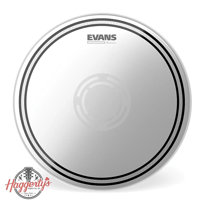 Evans EC Reverse Dot Snare Drum Head, 14 Inch image 1