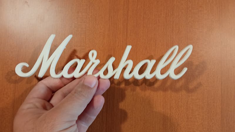 Marshall logo white image 1