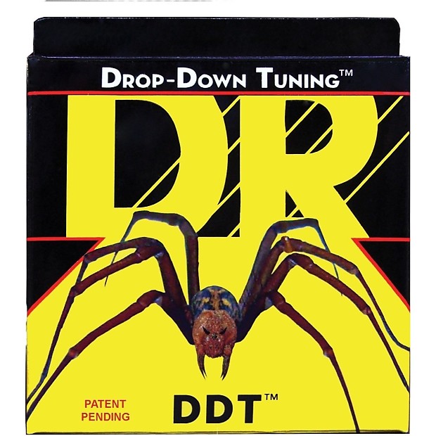 DR DDT-65 Drop Down Tuning 6-String Electric Bass Strings - Extra Heavy (65-125) image 1