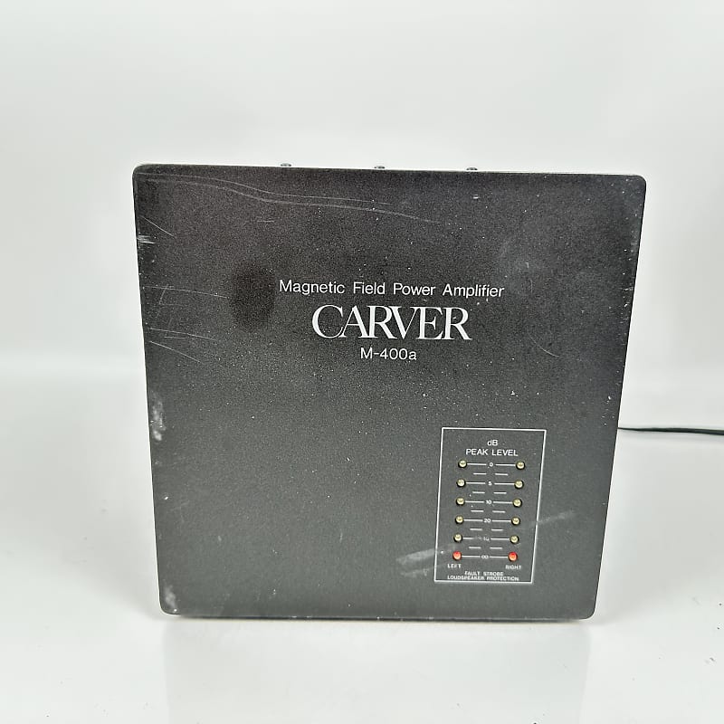 Carver M-400a Magnetic Field 200wpc Power Amplifier Made in the USA  			