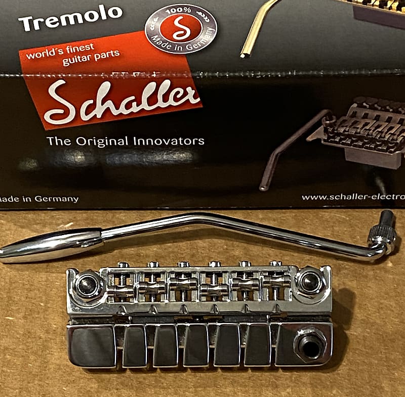 Schaller 4201 Tremolo Retrofit Les Paul Bridge Chrome Reverb