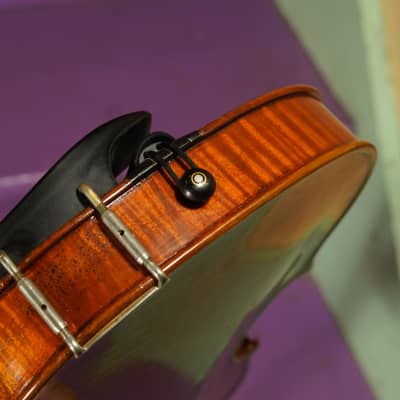 2000s Unmarked Faux-Vuillaume 4/4 Violin w/Antiqued Finish (VIDEO! Ready to Go) image 16