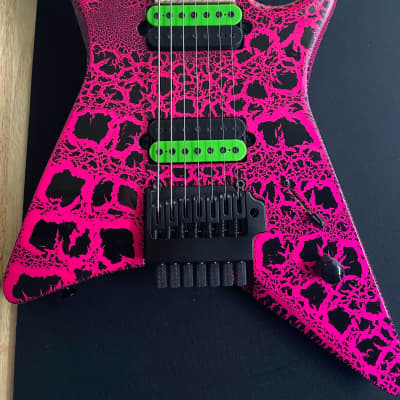 Kiesel Type-X 7 String 2023 - Pink Crackle | Reverb