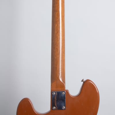 Teisco YB-6 Electric 6-String Bass Guitar (1965), black gig bag