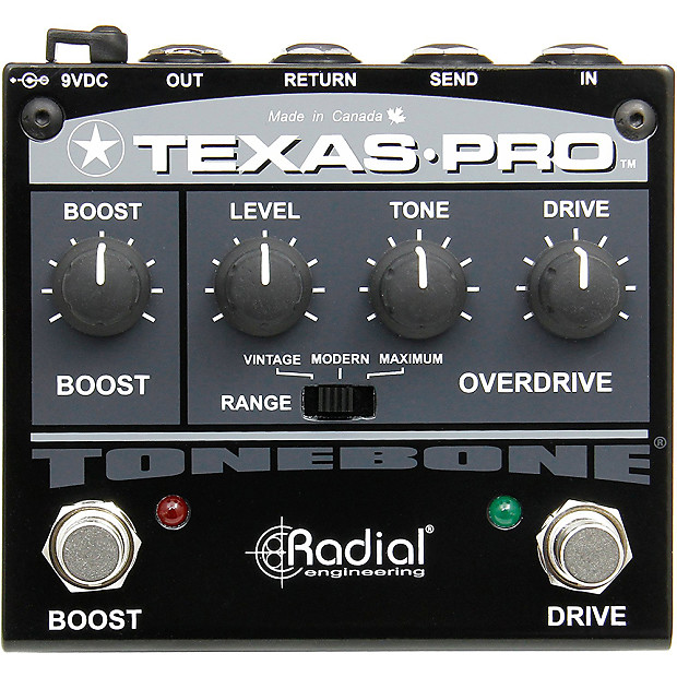 Radial ToneBone Texas-Pro Overdrive/Boost image 1