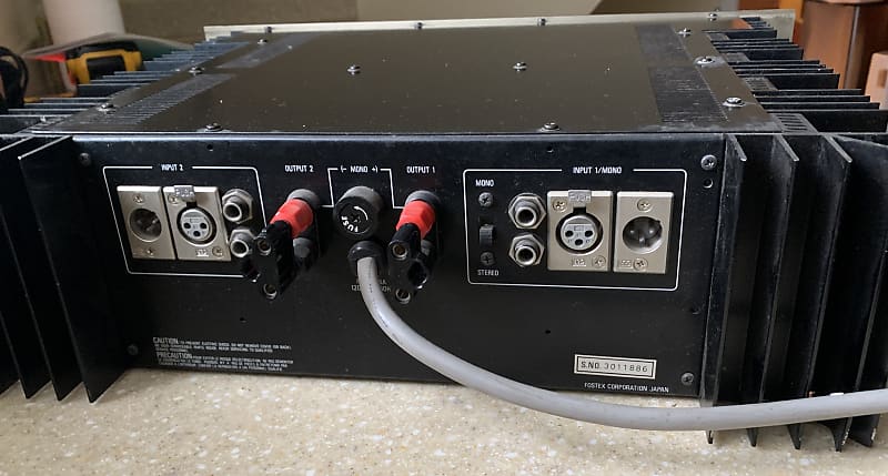 Fostex Lab Series 600 power amplifier Recording studio Audiophile