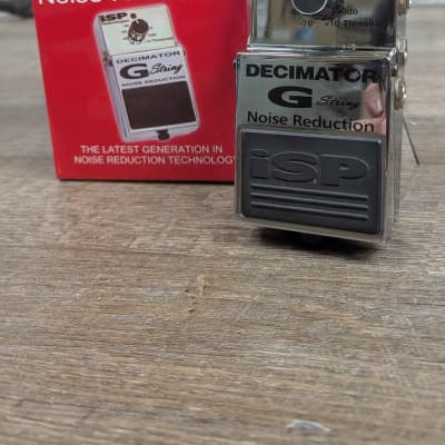 Reverb.com listing, price, conditions, and images for isp-technologies-decimator-noise-reduction-pedal