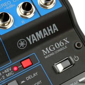 Yamaha MG06X 6-channel Mixer with Effects image 8